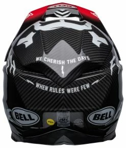 Bell Helmets Bell Moto-10 Spherical Fasthouse Privateer Helmet -Bell Sales Store bell moto10 spherical fasthouse privateer helmet black white red 4