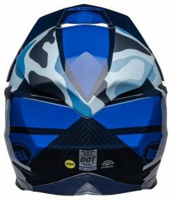Bell Helmets Bell Moto-10 Spherical Ferrandis Mechant Helmet -Bell Sales Store bell moto10 spherical ferrandis mechant helmet blue 3