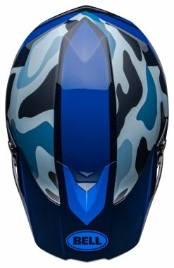 Bell Helmets Bell Moto-10 Spherical Ferrandis Mechant Helmet -Bell Sales Store bell moto10 spherical ferrandis mechant helmet blue 7