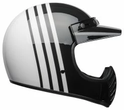 Bell Helmets Bell Moto-3 Reverb Helmet 8 Bell Helmets Bell Moto-3 Reverb Helmet -Bell Sales Store bell moto3 reverb helmet white black 3