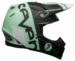 Bell Helmets Bell Moto-9 Flex Seven Galaxy Helmet -Bell Sales Store bell moto9 flex seven galaxy helmet black mint white 3