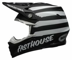Bell Helmets Bell Moto-9 Mips Fasthouse Signia Helmet -Bell Sales Store bell moto9 mips fasthouse signia helmet black white 7