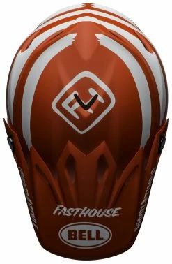 Bell Helmets Bell Moto-9 Mips Fasthouse Signia Helmet -Bell Sales Store bell moto9 mips fasthouse signia helmet matte red white 3