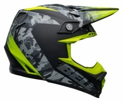 Bell Helmets Bell Moto-9 Mips Venom Helmet -Bell Sales Store bell moto9 mips venom helmet black camo hi viz yellow 3