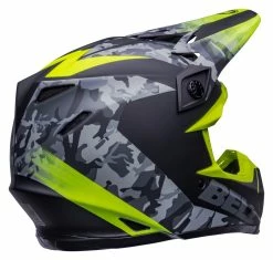 Bell Helmets Bell Moto-9 Mips Venom Helmet -Bell Sales Store bell moto9 mips venom helmet black camo hi viz yellow 4