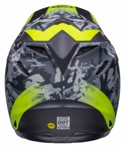 Bell Helmets Bell Moto-9 Mips Venom Helmet -Bell Sales Store bell moto9 mips venom helmet black camo hi viz yellow 5