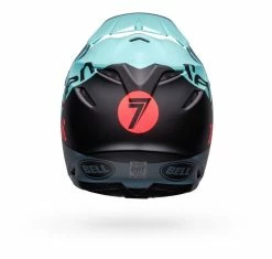 Bell Helmets Bell Moto-9S Flex Seven Vanguard Helmet -Bell Sales Store bell moto9 s flex seven vanguard helmet aqua black 3