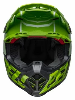 Bell Helmets Bell Moto-9S Flex Sprint Helmet -Bell Sales Store bell moto9 s flex sprint helmet green black 1