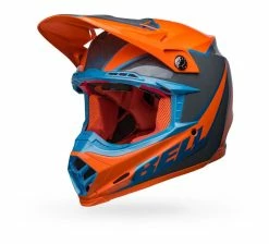 Bell Helmets Bell Moto-9S Flex Sprite Helmet -Bell Sales Store bell moto9 s flex sprite helmet orange grey
