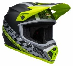 Bell Helmets Bell MX-9 Mips Offset Helmet 29 Bell Helmets Bell MX-9 Mips Offset Helmet -Bell Sales Store bell mx9 mips offset helmet black hi viz yellow grey 2
