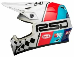 Bell Helmets Bell MX-9 Mips RSD The Rally Helmet -Bell Sales Store bell mx9 mipsrsd the rally helmet white red blue 2