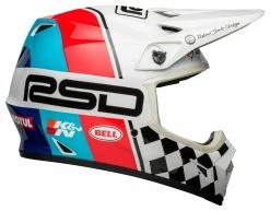 Bell Helmets Bell MX-9 Mips RSD The Rally Helmet -Bell Sales Store bell mx9 mipsrsd the rally helmet white red blue 3
