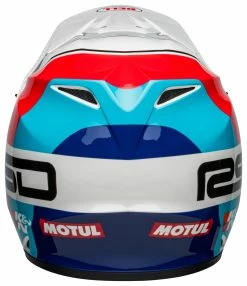 Bell Helmets Bell MX-9 Mips RSD The Rally Helmet -Bell Sales Store bell mx9 mipsrsd the rally helmet white red blue 4