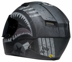 Bell Helmets Bell Qualifier DLX Mips Devil May Care Helmet 10 Bell Helmets Bell Qualifier DLX Mips Devil May Care Helmet -Bell Sales Store bell qualifier dlxmips devil may care helmet black grey 2