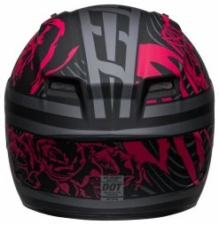Bell Helmets Bell Qualifier Rebel Helmet -Bell Sales Store bell qualifier rebel helmet matte black pink 4
