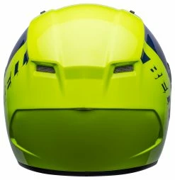 Bell Helmets Bell Qualifier Turnpike Helmet -Bell Sales Store bell qualifier turnpike helmet hi viz yellow navy 4