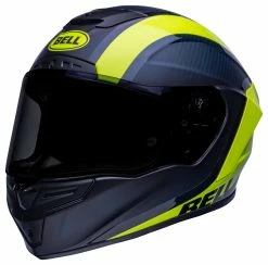 Bell Helmets Bell Race Star Flex DLX Tantrum 2 Helmet 18 Bell Helmets Bell Race Star Flex DLX Tantrum 2 Helmet -Bell Sales Store bell race star flex dlx tantrum2 helmet blue hi viz