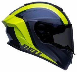 Bell Helmets Bell Race Star Flex DLX Tantrum 2 Helmet 21 Bell Helmets Bell Race Star Flex DLX Tantrum 2 Helmet -Bell Sales Store bell race star flex dlx tantrum2 helmet blue hi viz 3