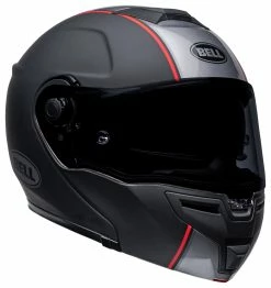 Bell Helmets Bell SRT Modular Hart Luck Jamo Helmet -Bell Sales Store bell srt modular hart luck jamo helmet matte black gloss black red 6