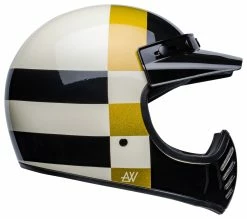 Bell Helmets Bell X Atwyld Moto-3 Orbit Helmet 8 Bell Helmets Bell X Atwyld Moto-3 Orbit Helmet -Bell Sales Store bell x atwyld orbit moto3 helmet gloss white black 1