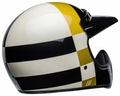Bell Helmets Bell X Atwyld Moto-3 Orbit Helmet 9 Bell Helmets Bell X Atwyld Moto-3 Orbit Helmet -Bell Sales Store bell x atwyld orbit moto3 helmet gloss white black 2
