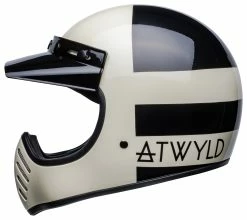 Bell Helmets Bell X Atwyld Moto-3 Orbit Helmet 12 Bell Helmets Bell X Atwyld Moto-3 Orbit Helmet -Bell Sales Store bell x atwyld orbit moto3 helmet gloss white black 5