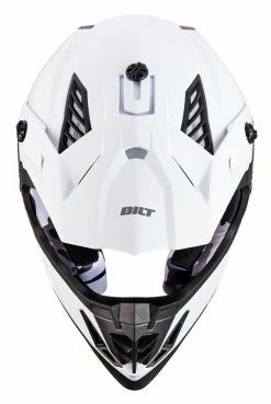 BILT Lux Race Helmet 15 BILT Lux Race Helmet -Bell Sales Store bilt lux race helmet white black 3