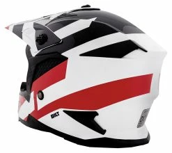 BILT Lux Sleek Race Helmet 5 BILT Lux Sleek Race Helmet -Bell Sales Store bilt lux sleek race helmet white red black 2