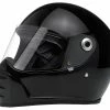 Biltwell Apparel Biltwell Lane Splitter Helmet Black / MD [Blemished - Very Good]