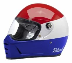 Biltwell Apparel Biltwell Lane Splitter Podium Helmet -Bell Sales Store biltwell lane splitter podium helmet red white blue 1