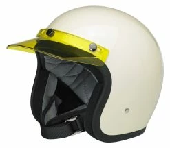 Biltwell Apparel Biltwell Moto Visor -Bell Sales Store biltwell moto visor translucent yellow 5