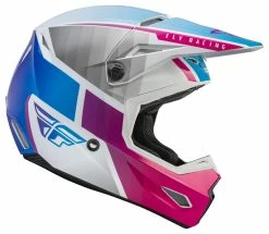 Fly Racing Dirt Fly Racing Kinetic Drift Helmet -Bell Sales Store fly racing dirt kinetic drift helmet pink white blue 1