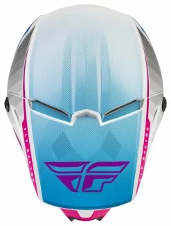 Fly Racing Dirt Fly Racing Kinetic Drift Helmet -Bell Sales Store fly racing dirt kinetic drift helmet pink white blue