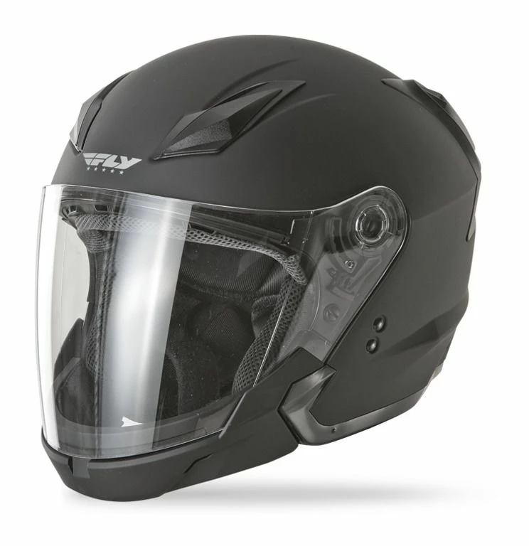 Fly Racing Street Tourist Helmet - Solids 2 Fly Racing Street Tourist Helmet - Solids - Image 2