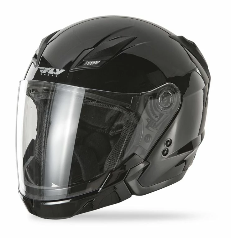 Fly Racing Street Tourist Helmet - Solids 1 Fly Racing Street Tourist Helmet - Solids