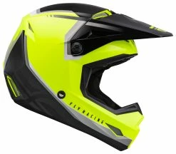 Fly Racing Dirt Fly Racing Youth Kinetic Vision Helmet -Bell Sales Store fly racing youth kinetic vision helmet hi viz black 1
