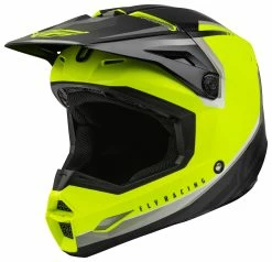 Fly Racing Dirt Fly Racing Youth Kinetic Vision Helmet -Bell Sales Store fly racing youth kinetic vision helmet hi viz black
