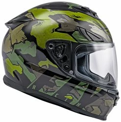 Fly Racing Street Fly Sentinel Ambush Helmet -Bell Sales Store fly sentinel ambush helmet camo green grey 7