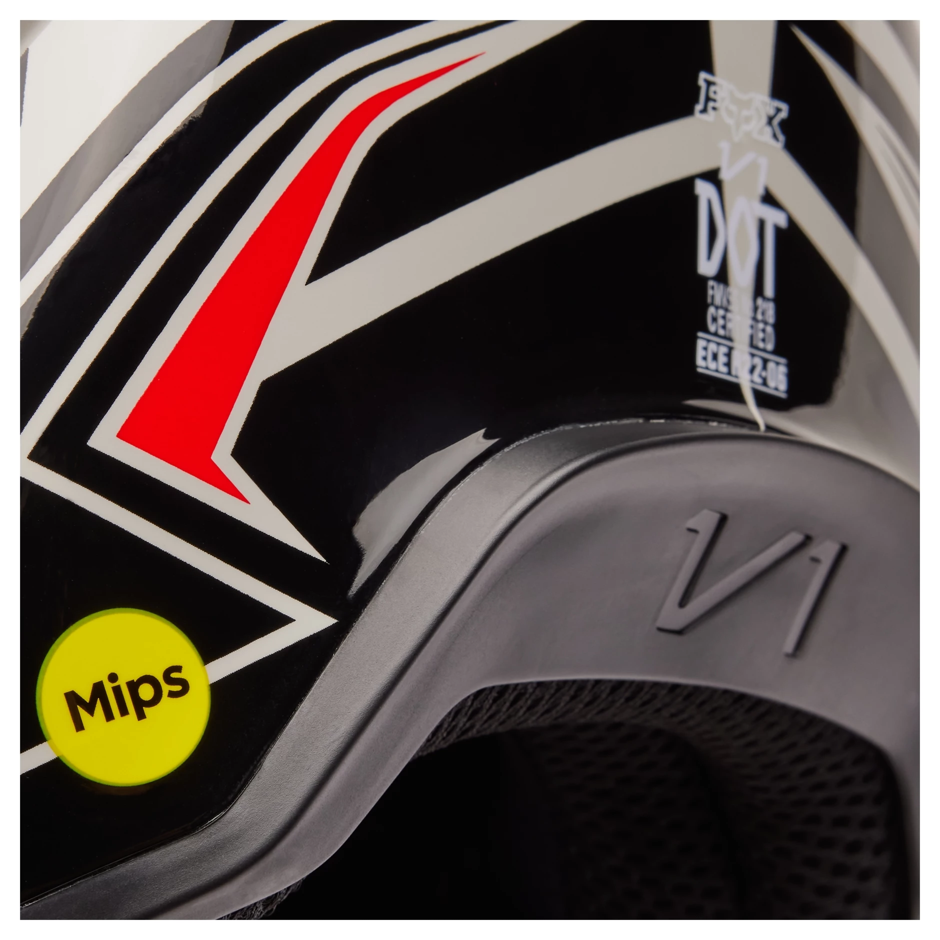 Fox Racing V1 Goat LE Strafer Helmet 10 Fox Racing V1 Goat LE Strafer Helmet - Image 10