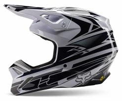 Fox Racing V1 Goat Strafer Helmet Navy Blue / MD [Open Box] -Bell Sales Store fox racing v1 goat strafer helmet navy blue md open box navy blue 11