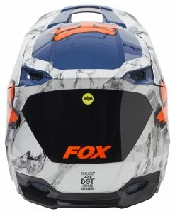 Fox Racing V1 Core Karrera Helmet 18 Fox Racing V1 Core Karrera Helmet -Bell Sales Store fox racing v1 karrera helmet dark indigo 3