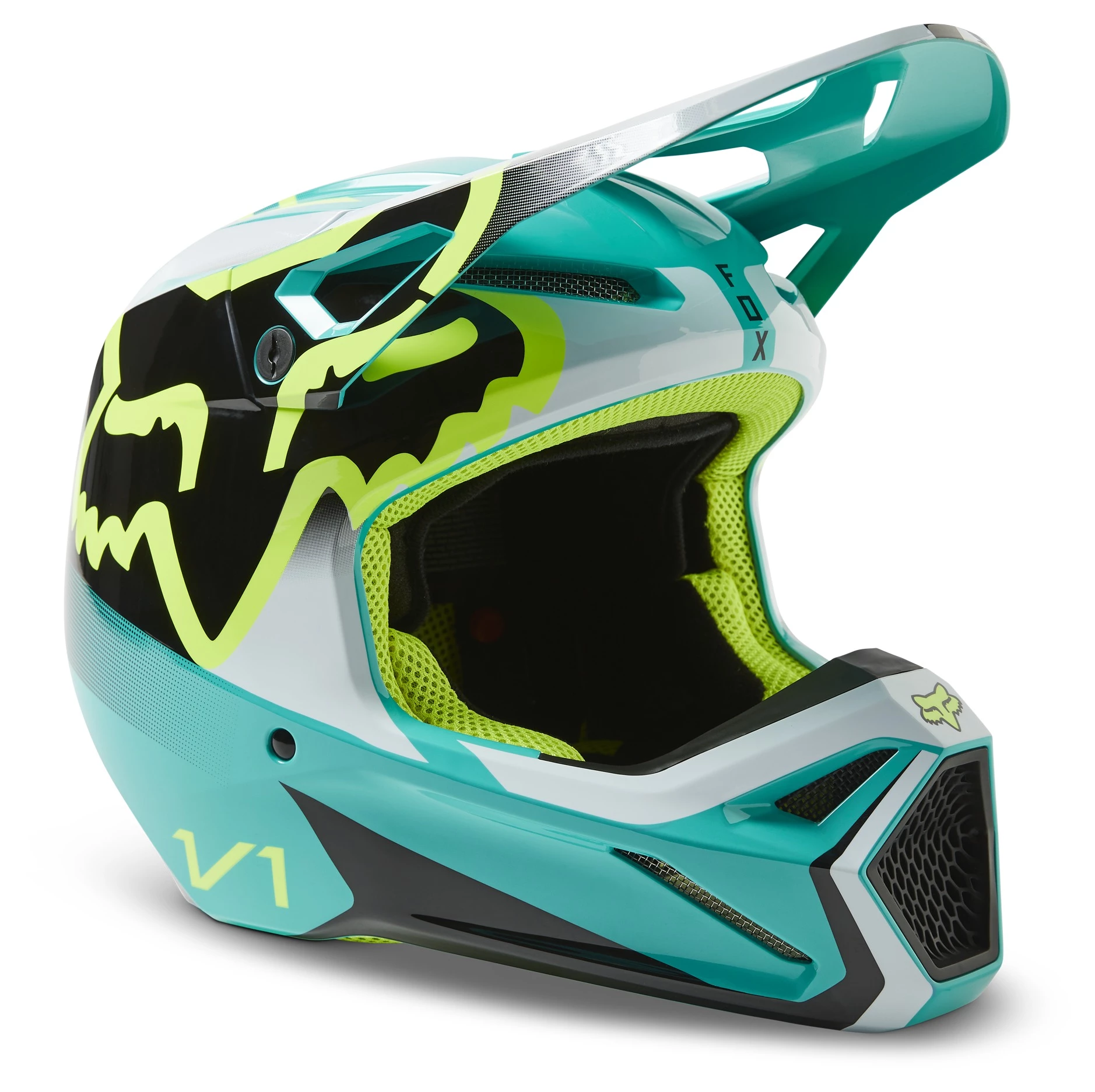 Fox Racing V1 Leed Helmet 3 Fox Racing V1 Leed Helmet - Image 3
