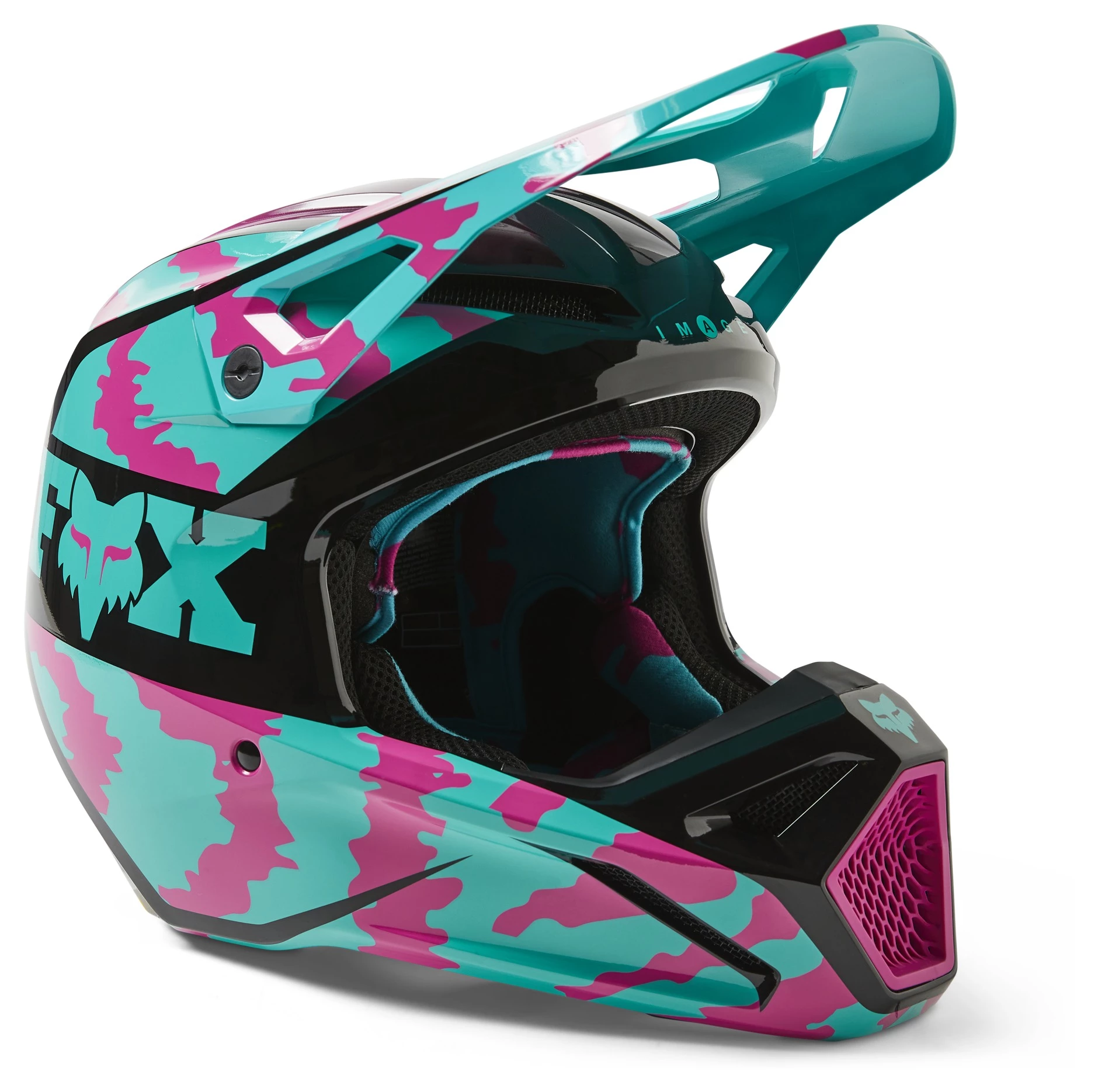 Fox Racing Youth V1 Nuklr Helmet 5 Fox Racing Youth V1 Nuklr Helmet - Image 5