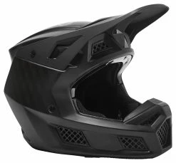 Fox Racing V3 RS Black Carbon Helmet