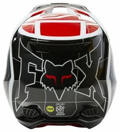 Fox Racing V3 RS Celz Helmet -Bell Sales Store fox racing v3 rs celz helmet red black white 3