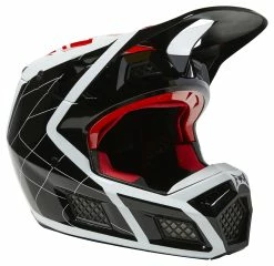 Fox Racing V3 RS Celz Helmet -Bell Sales Store fox racing v3 rs celz helmet red black white 4