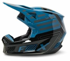 Fox Racing V3 RS Ryaktr Helmet -Bell Sales Store fox racing v3 rs ryaktr helmet blue 1