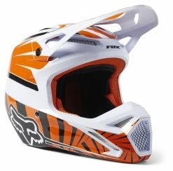 Fox Racing Youth V1 Goat Helmet 13 Fox Racing Youth V1 Goat Helmet -Bell Sales Store fox racing youth v1 goat helmet orange 2