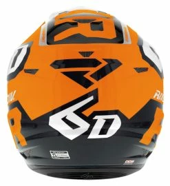 FXR 6D Youth ATR-2 Helmet -Bell Sales Store fxr6 datr2 youth helmet orange black silver 2