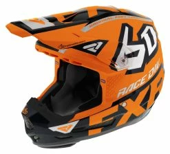 FXR 6D Youth ATR-2 Helmet -Bell Sales Store fxr6 datr2 youth helmet orange black silver